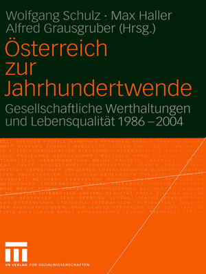 cover image of Österreich zur Jahrhundertwende